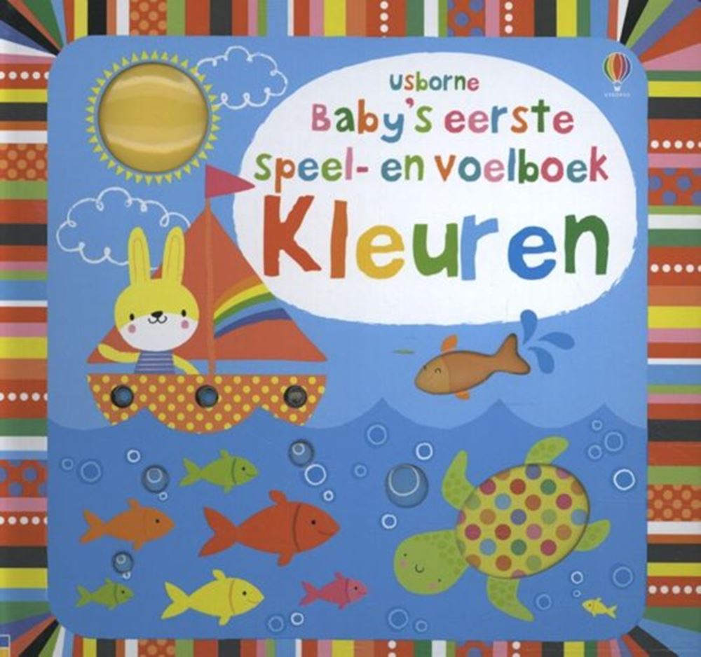 Baby's eerste speel- en voelboek:kleuren