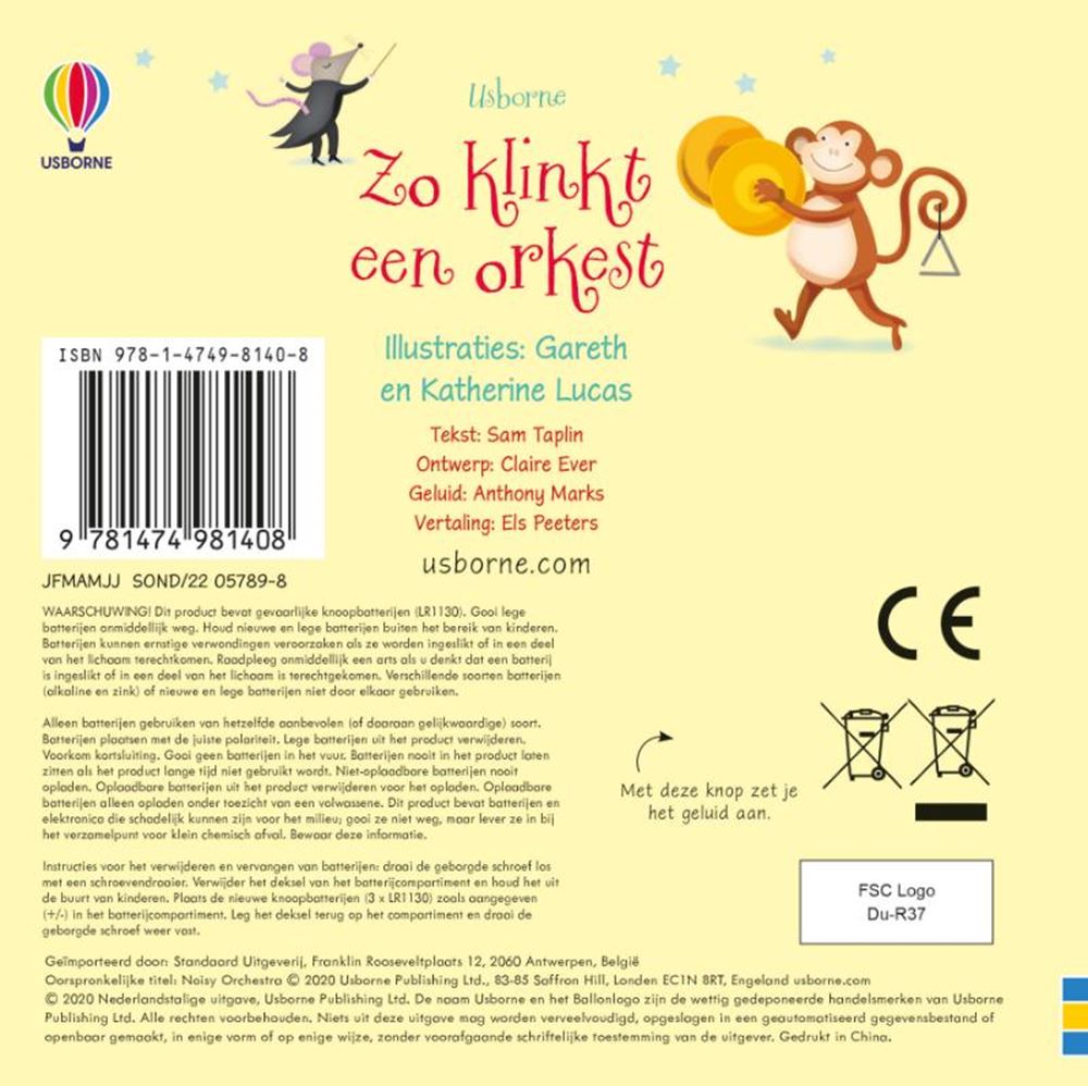 Geluidenboek: zo klinkt een orkest. 1+