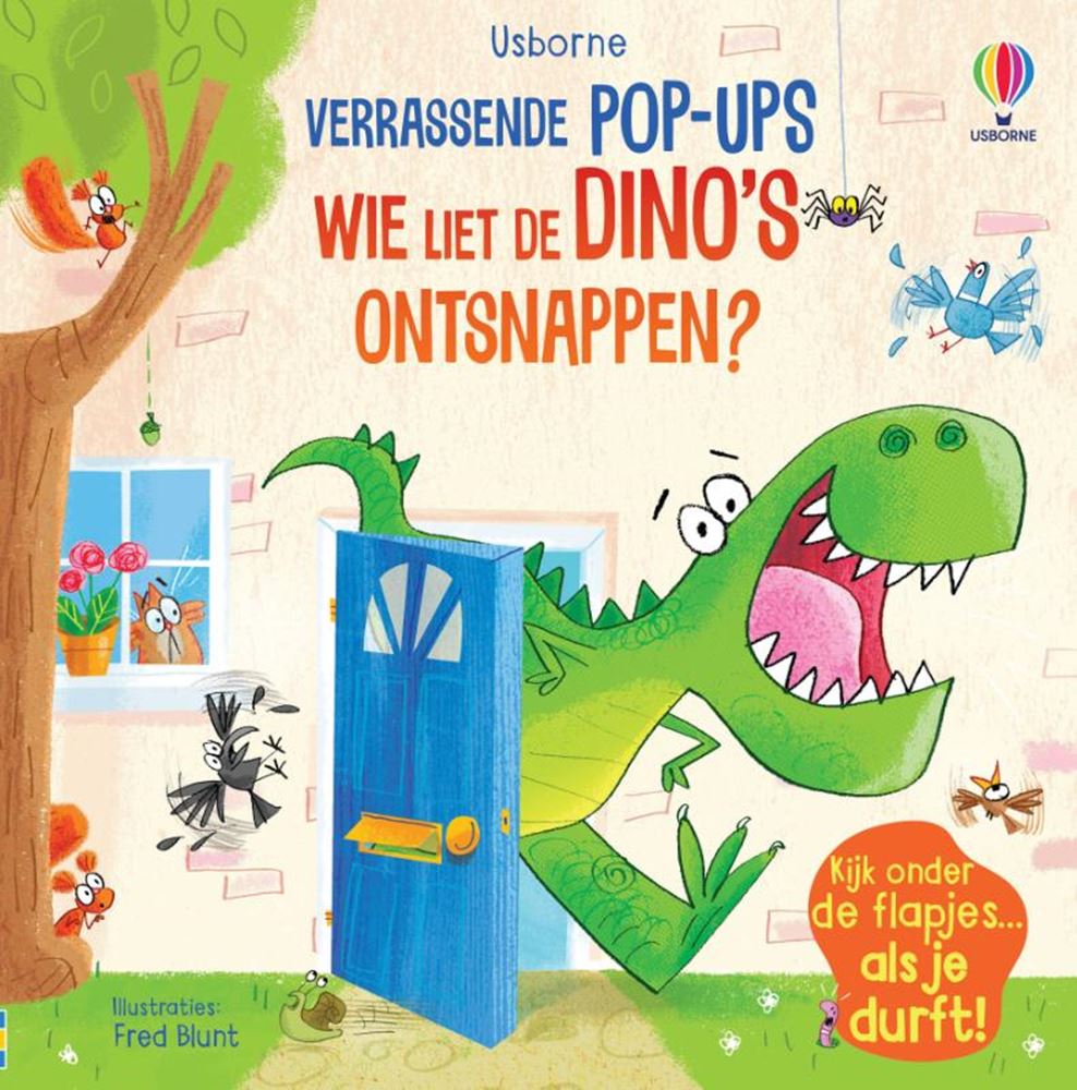 Wie liet de Dino's verdelen? Pop-upboek