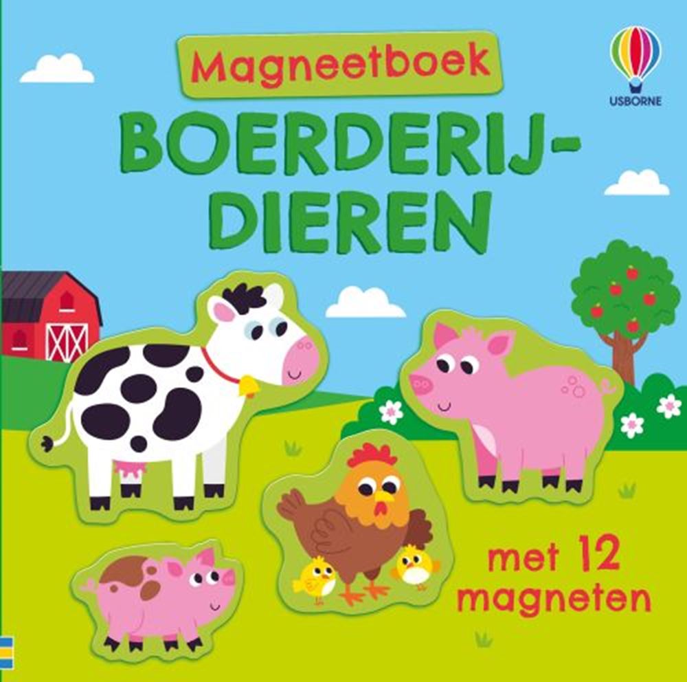 Magneetboek boerderijdieren 3+