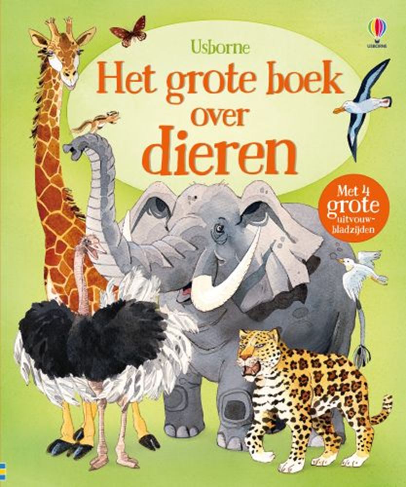 Het grote boek over dieren. kartonboek.