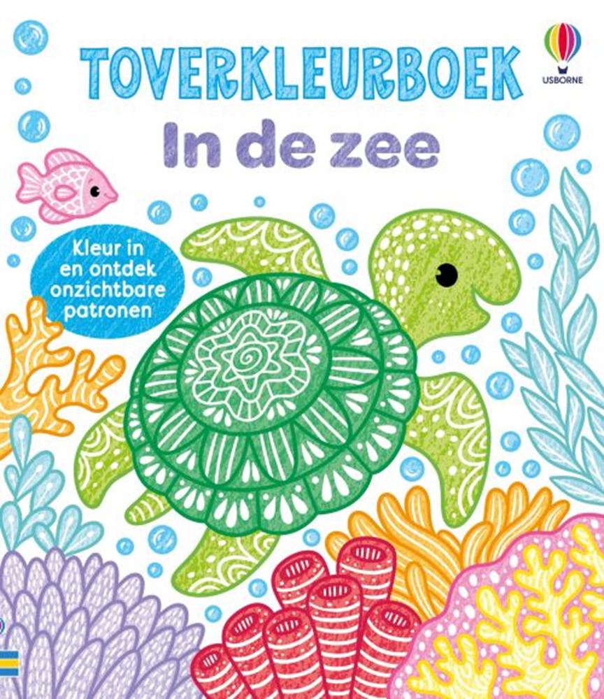 Toverkleurboek: in de zee. 3+