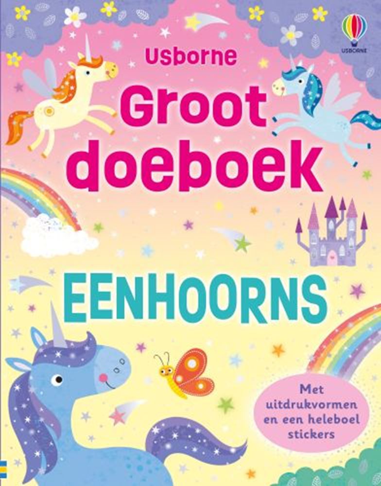 Groot doeboek eenhoorns 4+