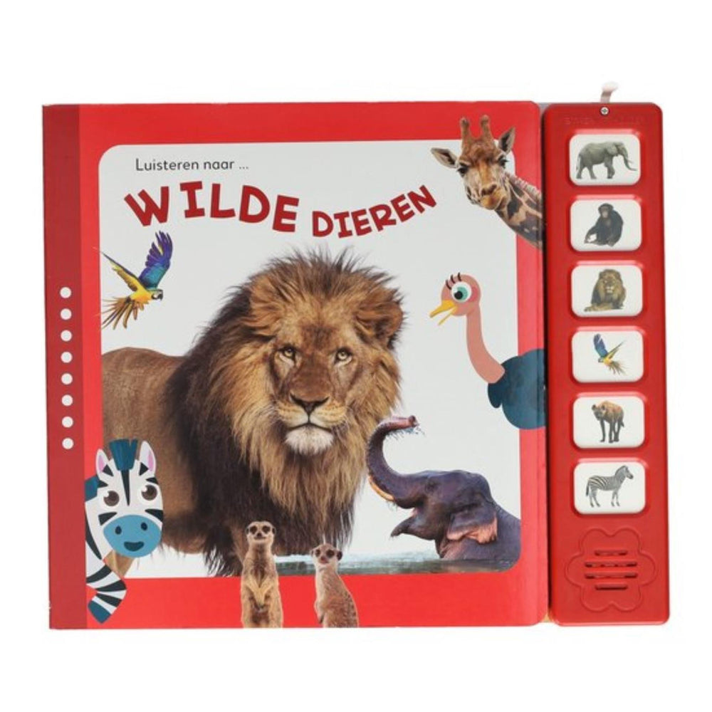 Luisteren naar wilde dieren geluidenboek