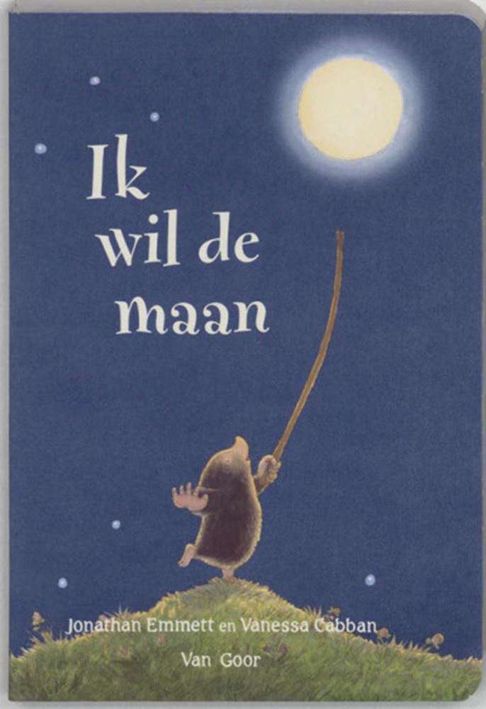 Ik wil de maan. 3+ kartonboek