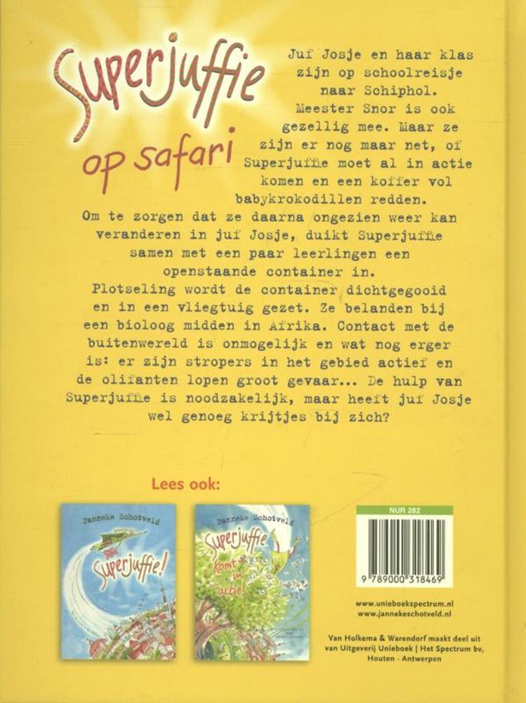 Superjuffie op safari