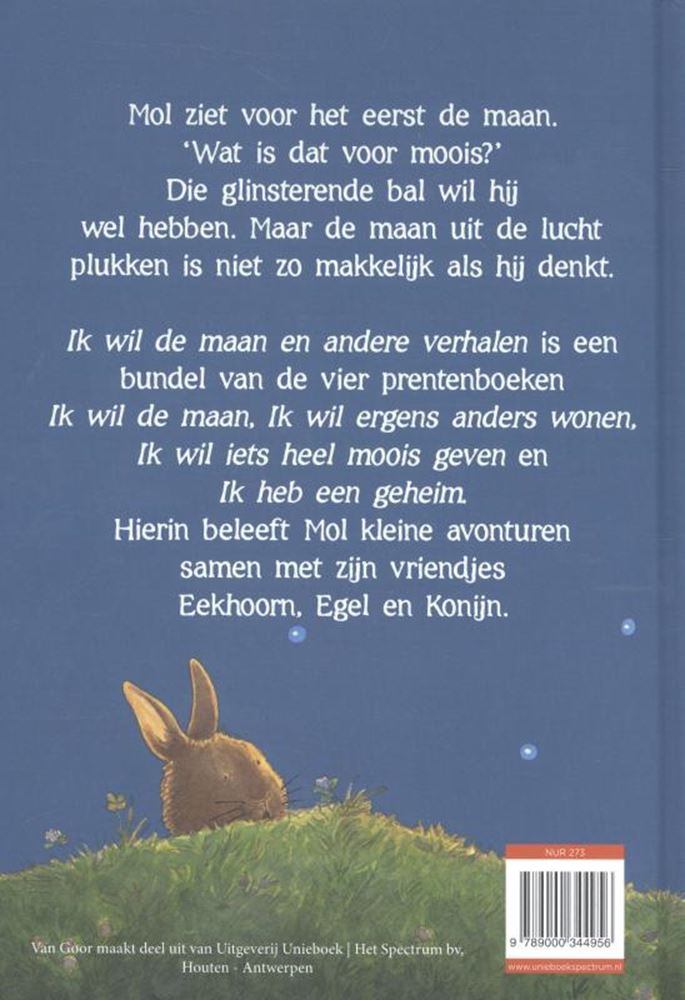 Prentenboek 2004: ik wil de maan en ande
