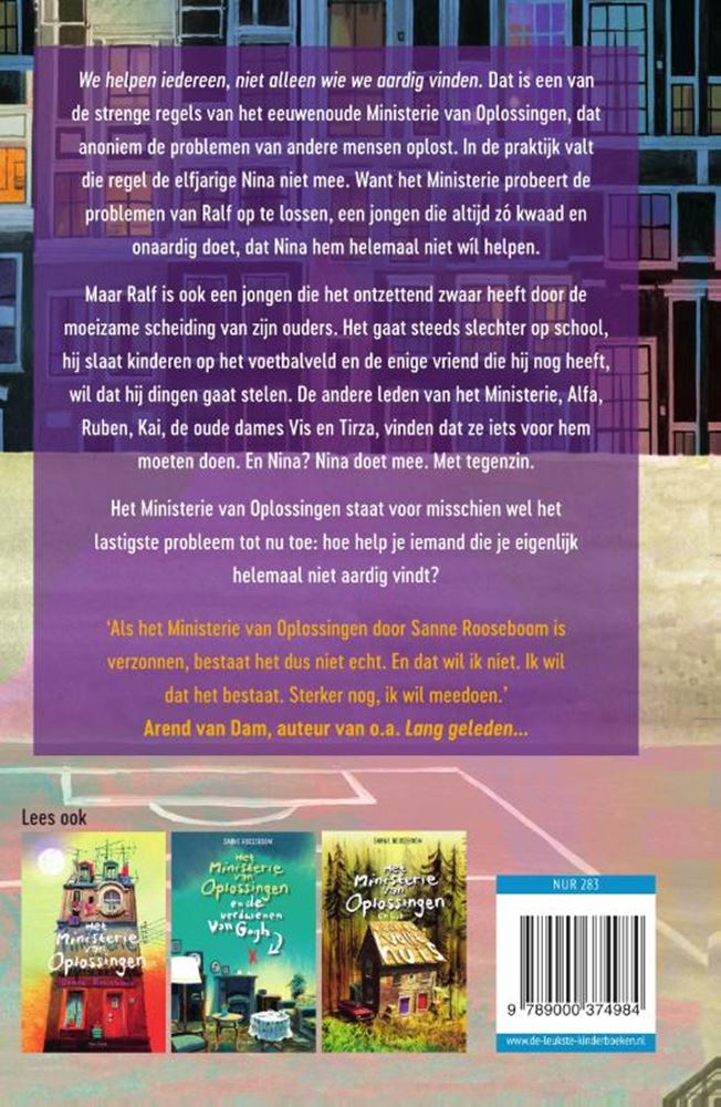 Het ministerie van oplossingen 4: en de