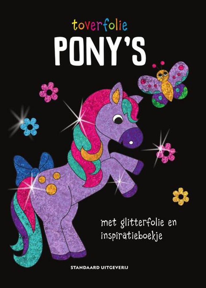 Toverfolie; pony's. 6+