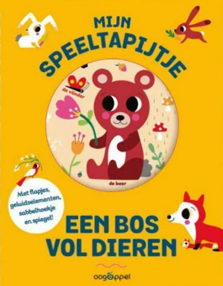 Mijn speeltapijtje, een bos vol dieren.