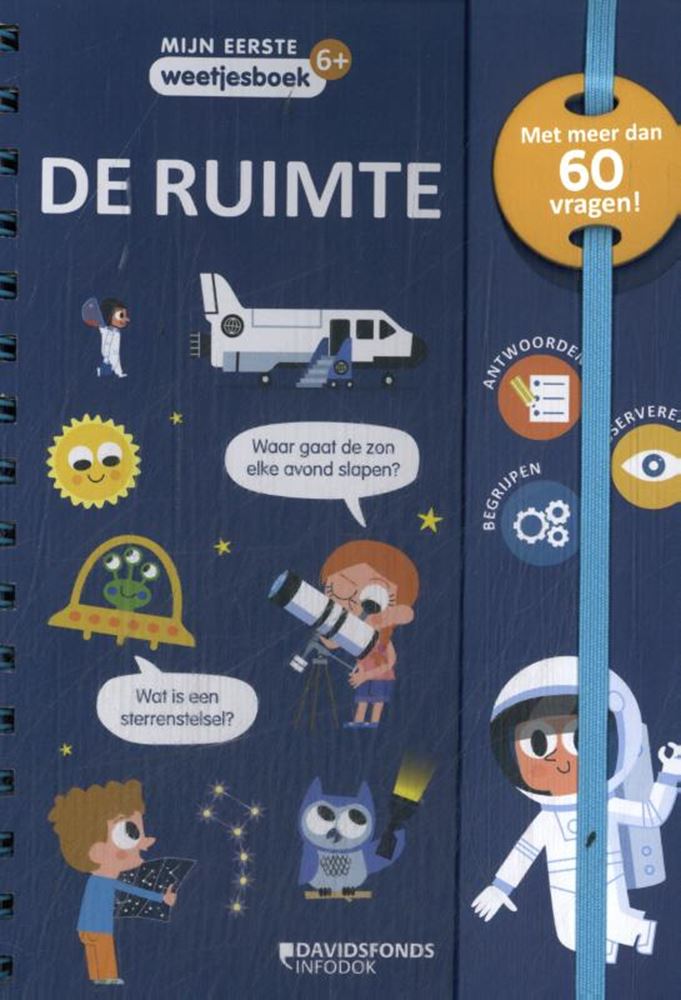 Mijn eerste weetjesboek: de ruimte 6+