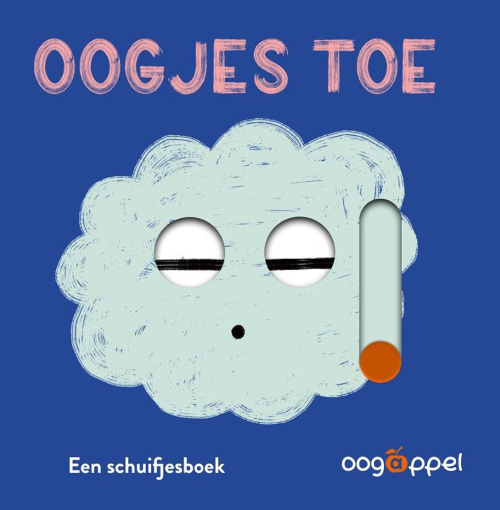 Schuifboek karton: oogjes toe 1+
