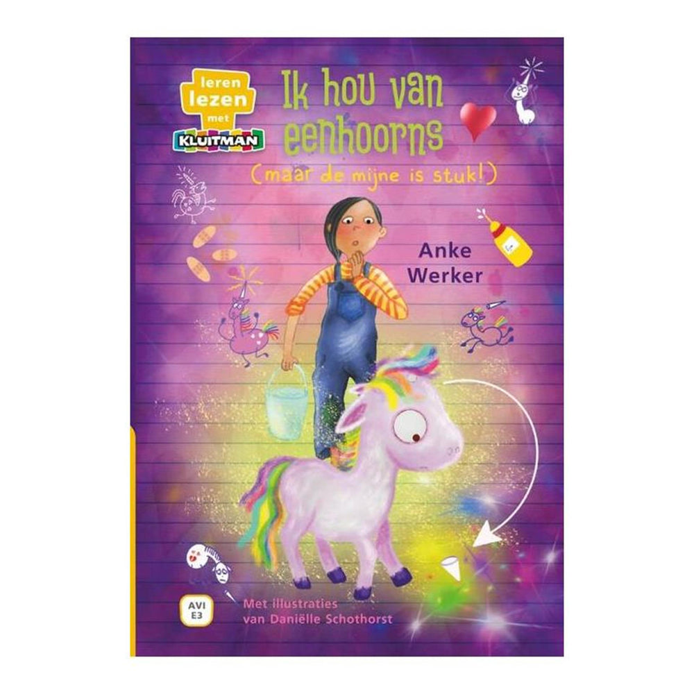 Kluitman ik hou van eenhoorns (maar de mijne is stuk!) (avi e3)