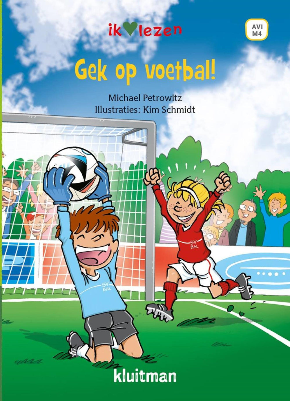 Kluitman ik hou van lezen - gek op voetbal! avi-m4