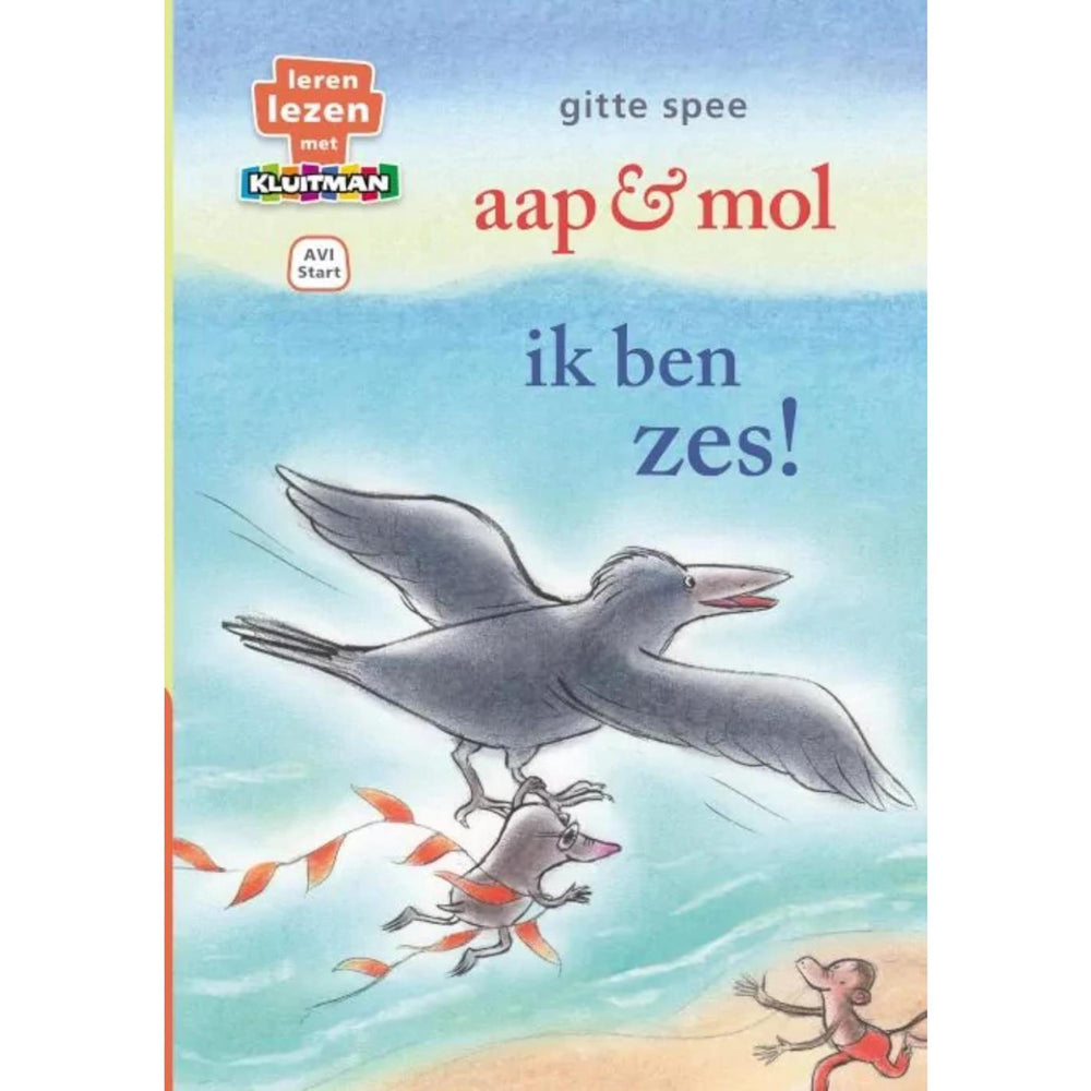 Kluitman aap mol - ik ben zes! avi start