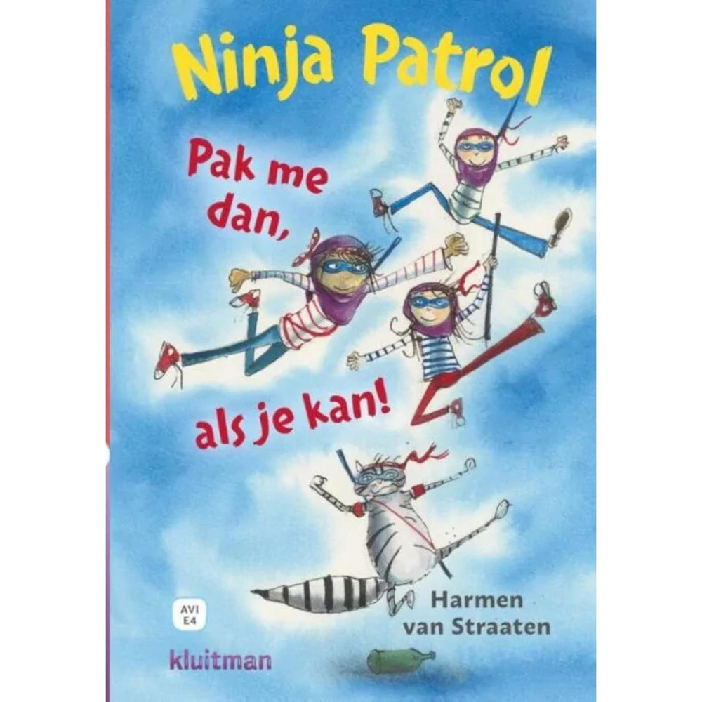 Uitgeverij kluitman ninja patrouille - pak mij dan als je kan! avi-e4