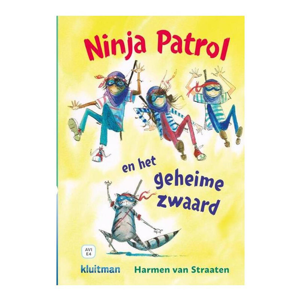 Uitgeverij kluitman ninja patrouille en het geheime zwaard avi-e4