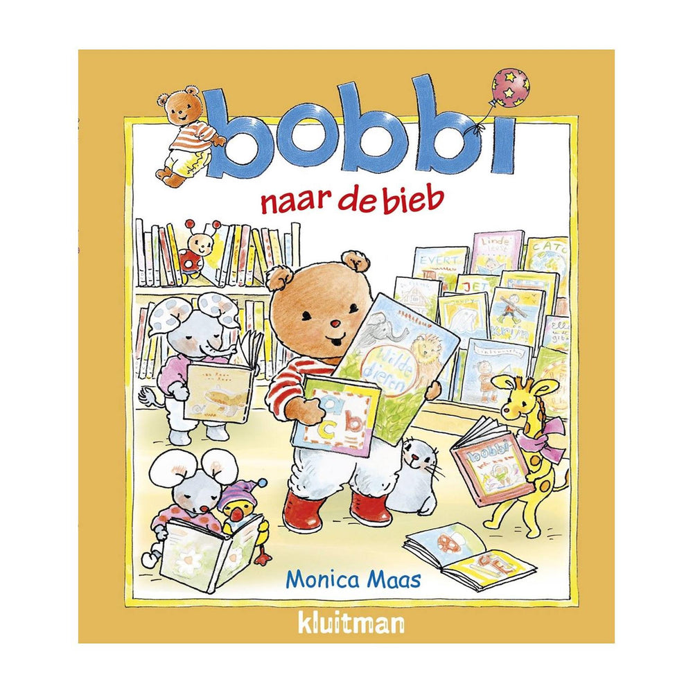 Kluitman bobbi naar de bieb
