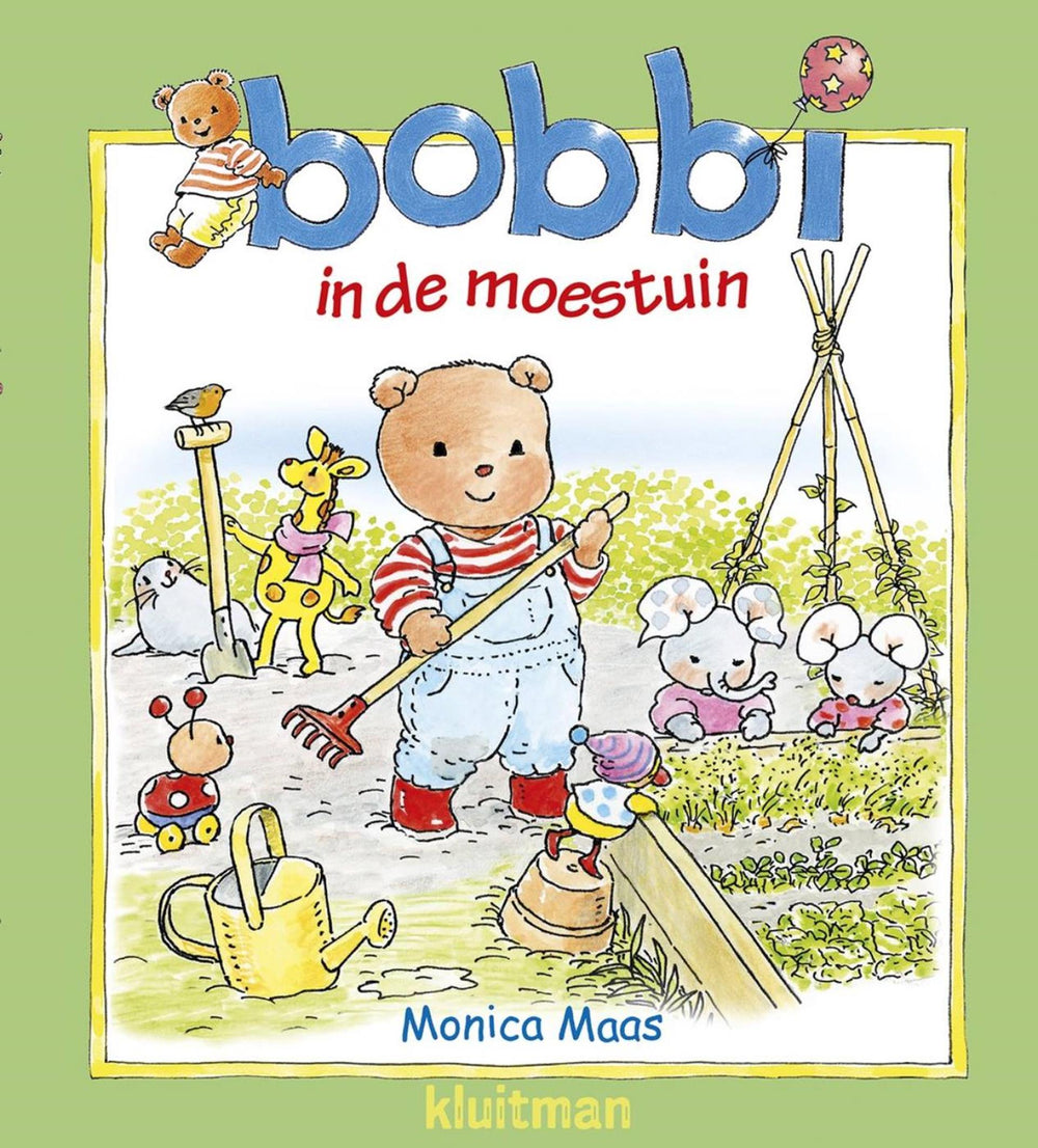 Kluitman bobbi - bobbi in de moestuin
