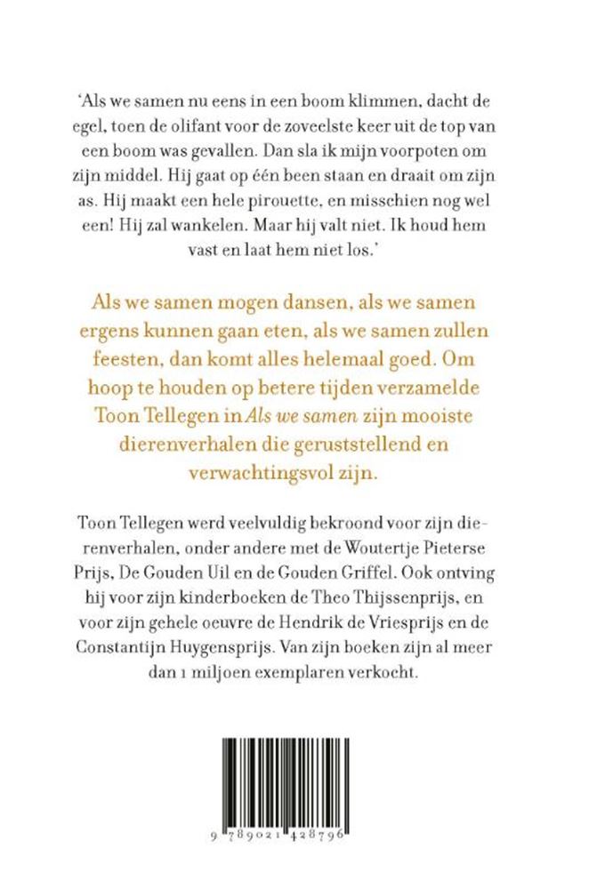Toon tellegen: als we samen. cadeauboekj