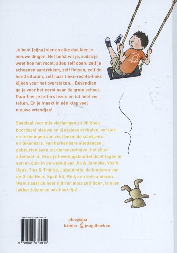 Grote voorleesboek voor rond de 4 jaar