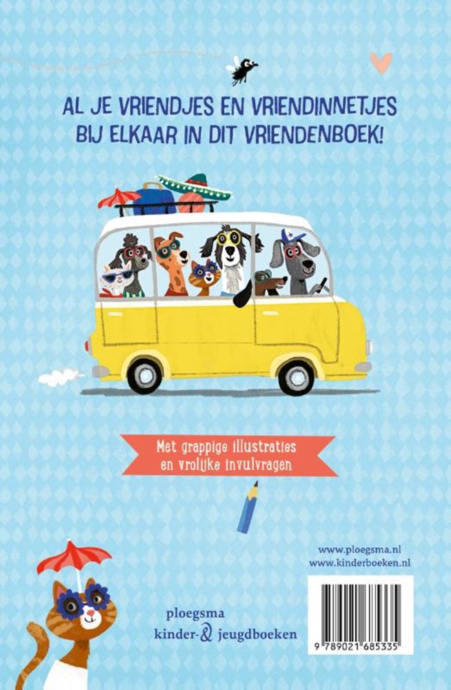 Mijn vrolijke vriendenboek 6+