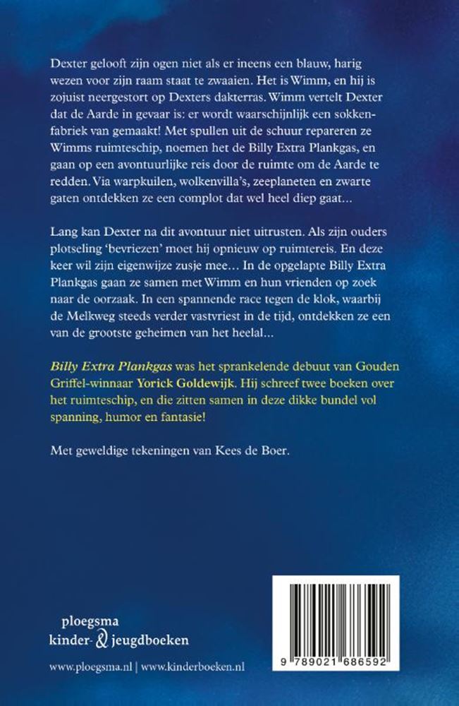 De ruimtereizen van de billy extra plank