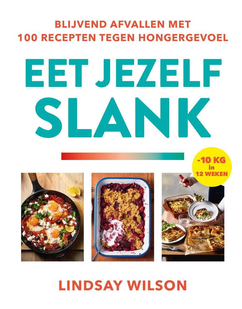 Eet jezelf slank. kookboek. -