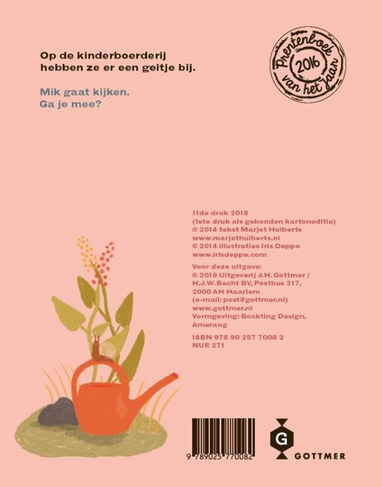 Prentenboek 2016: we hebben er een geitj