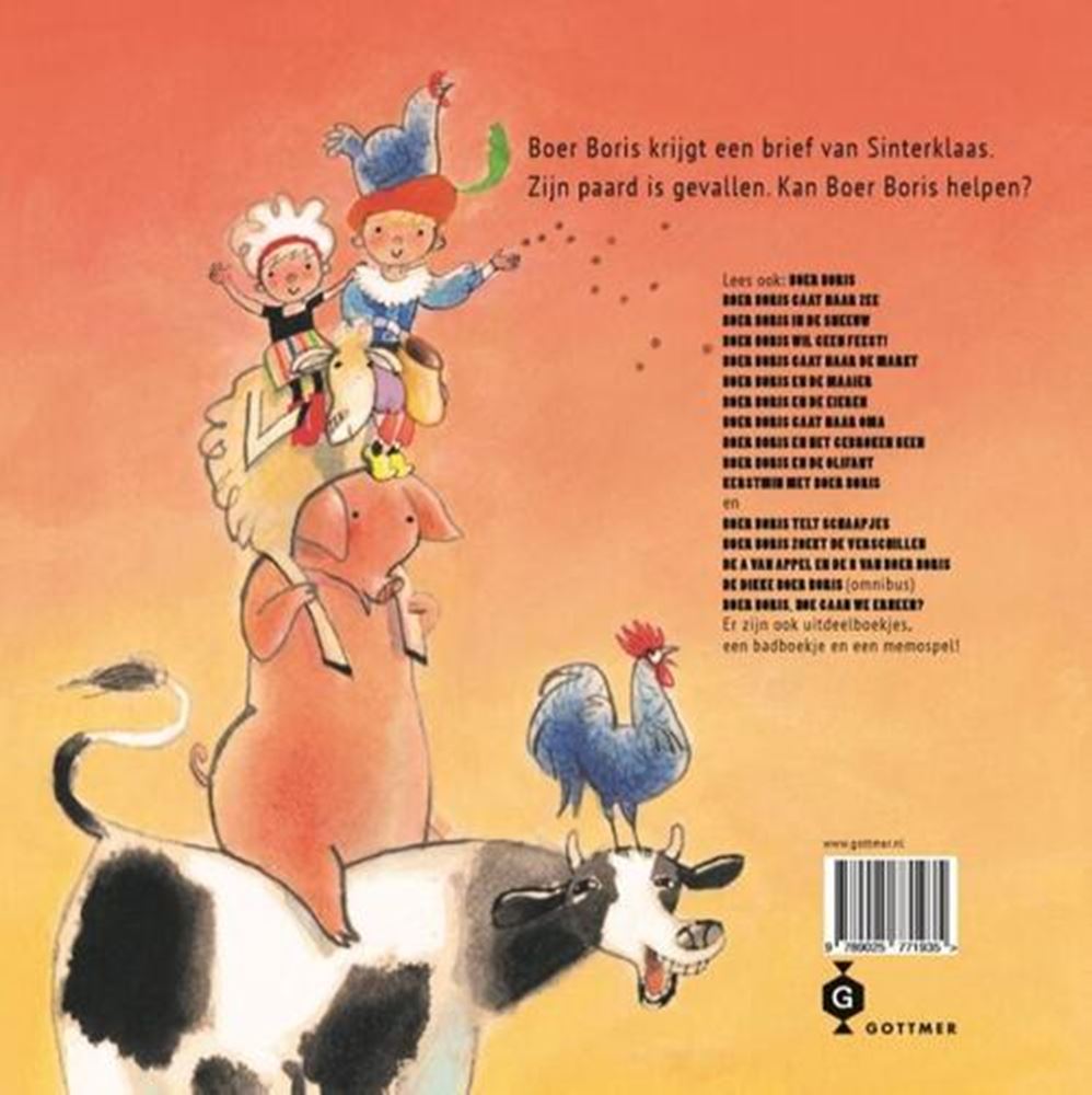 Gottmer uitgevers groep boer boris. een paard voor sinterklaas.