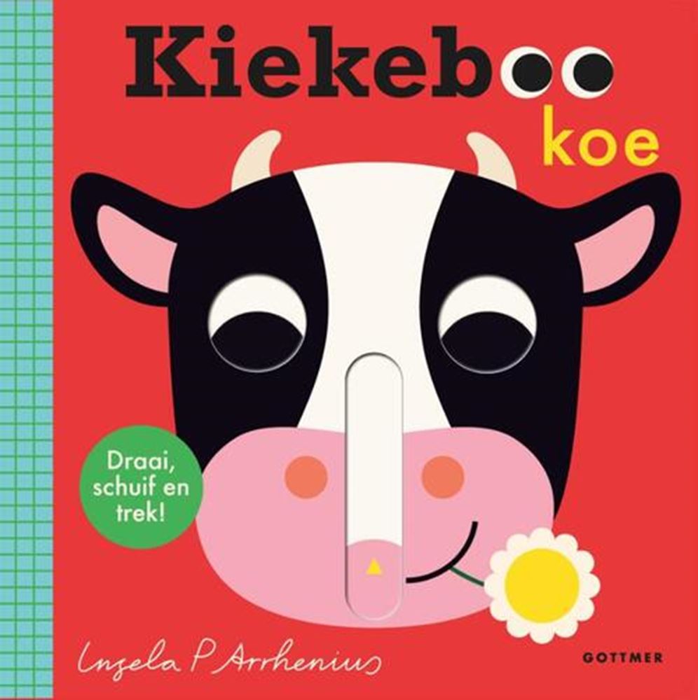 Gottmer uitgevers groep schuifboekje: kiekeboe koe. 1+