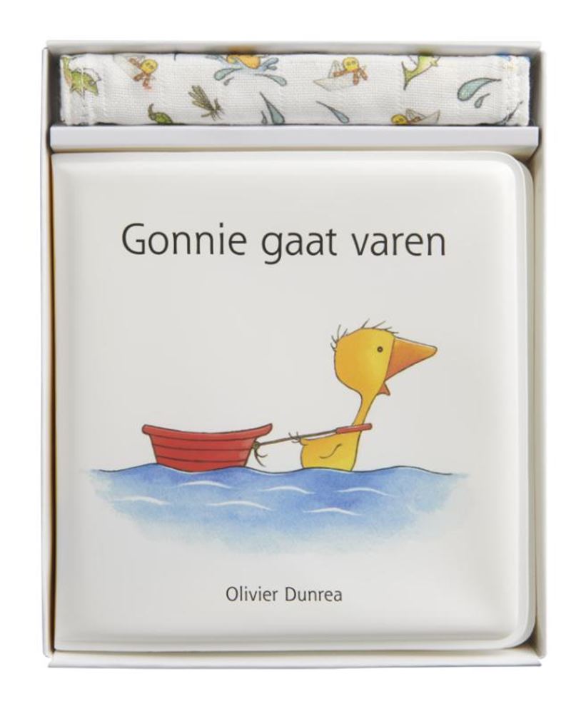 Gonnie gaat varen badboekje met washand