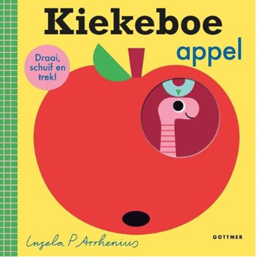 Gottmer uitgevers groep schuifboekje: kiekeboe appel. 1+