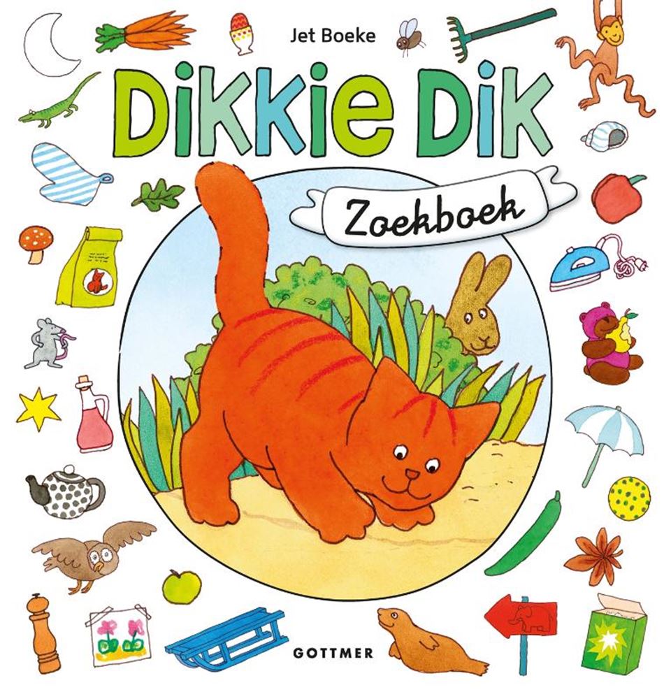 Gottmer uitgevers groep zoekboek: dikkie dik. 2+