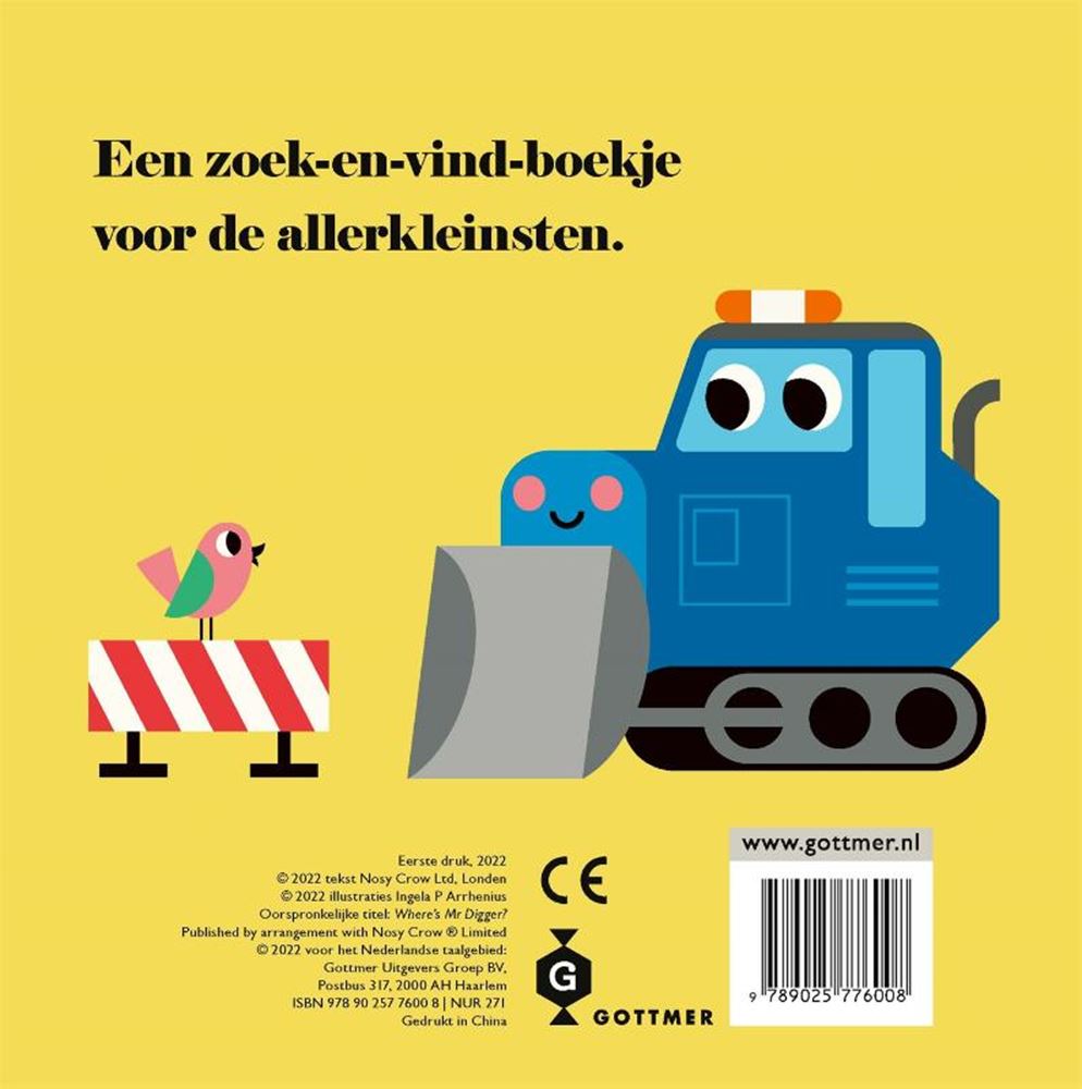 Graafmachine, waar ben je (karton). 2+