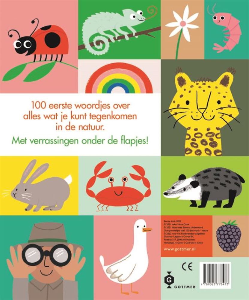 Gottmer uitgevers groep 100 eerste woordjes in de natuur. 2+