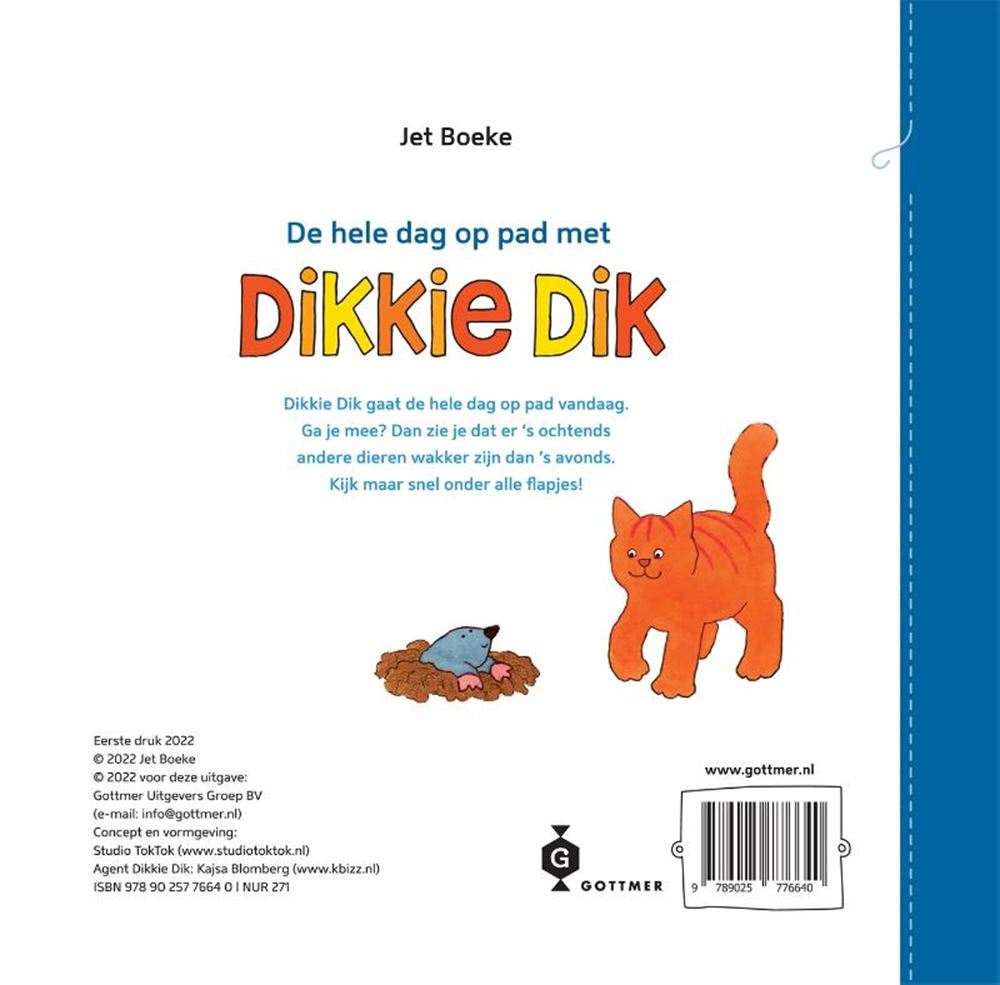 Gottmer uitgevers groep een hele dag op pad met dikkie dik. 1+