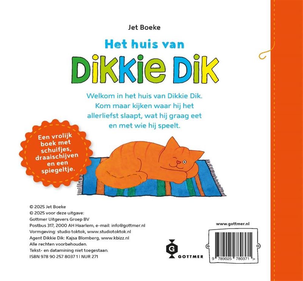 Kartonboek: het huis van dikkie dik 2+