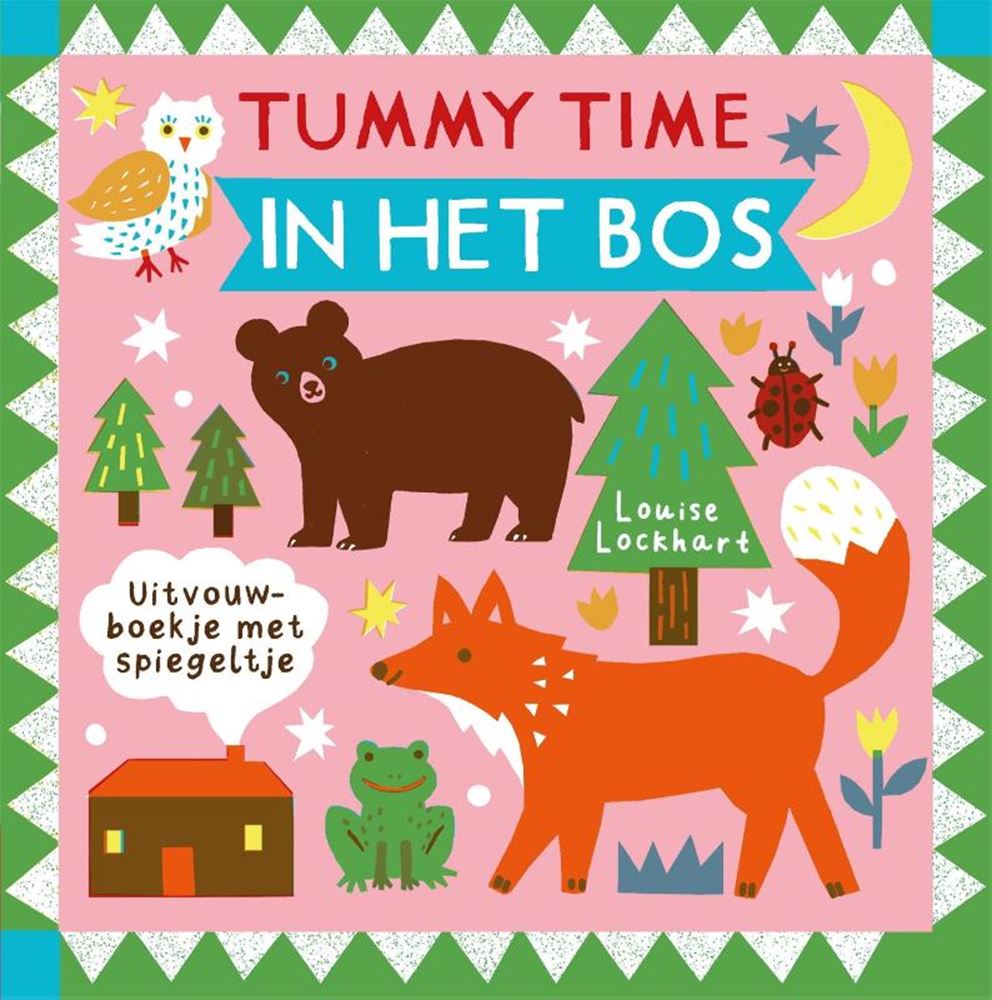Kartonboek: tummy time in het bos 1+