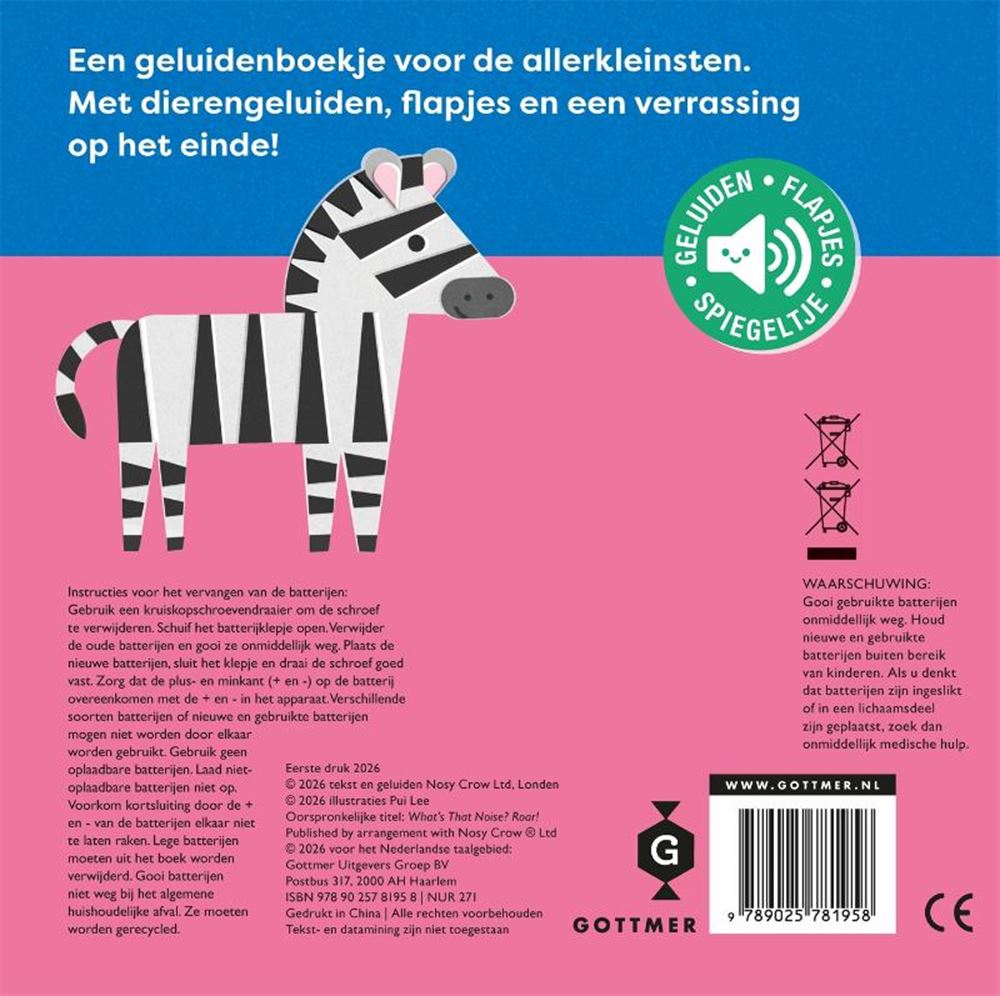 Geluidenboek brul! 1+