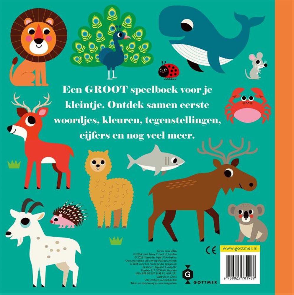 Flapjesboek mijn grote speelboek dieren