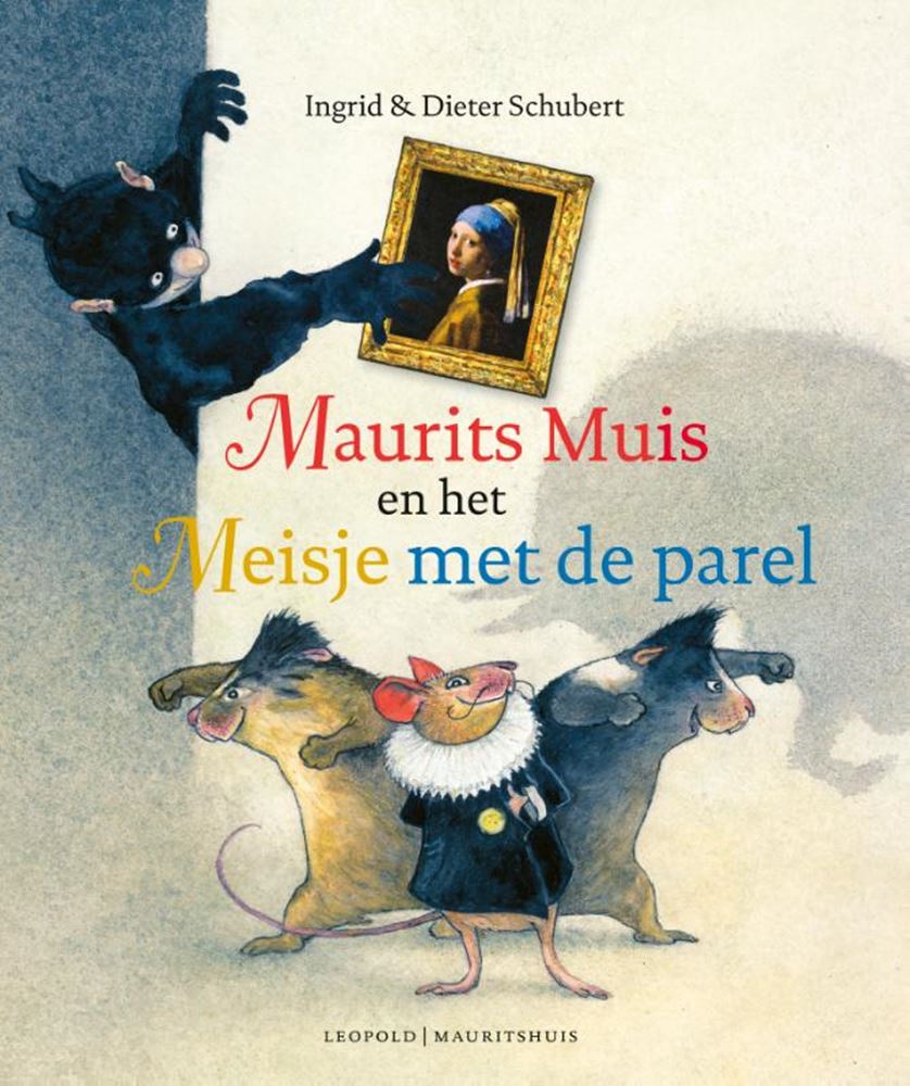 Maurits muis en het meisje met de parel.