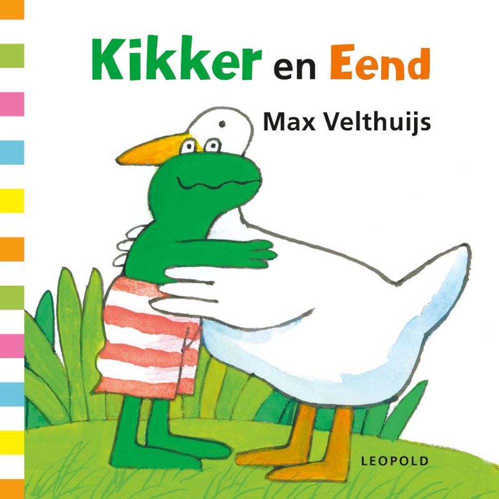 Kikker en eend. kartonboek. 0+