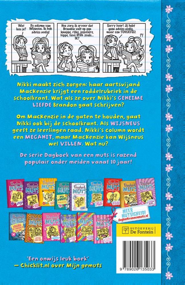 Centraal boekhuis dagboek van een muts - nikki weet raad