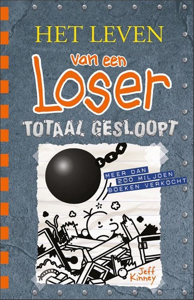 Leven van een verliezer 14 totaal gesloopt - kinderboek