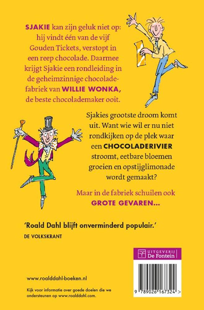 Nieuwe uitvoering: sjakie en de chocolad