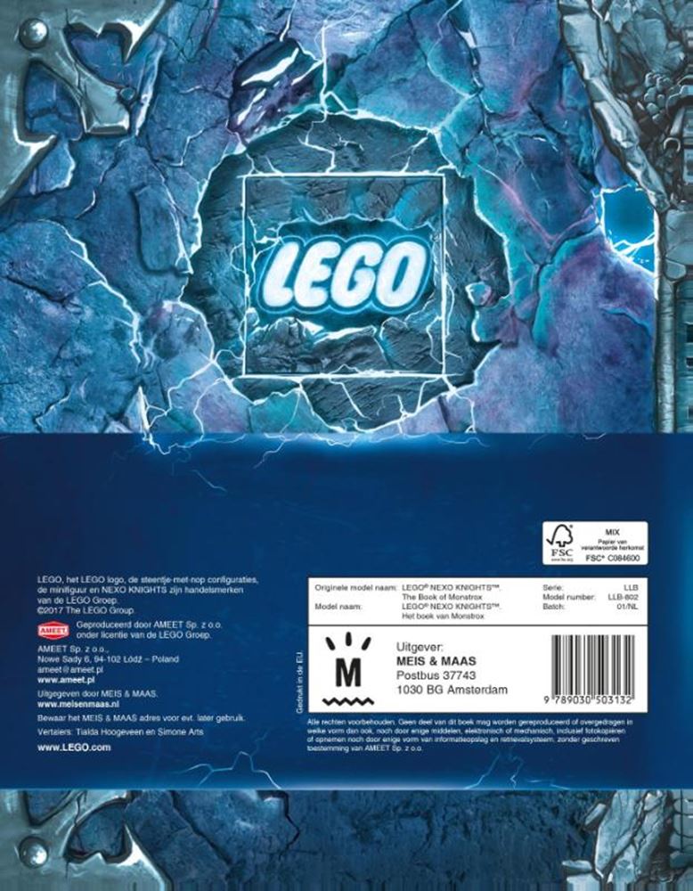 Lego® nexo knights. het boek van monstro