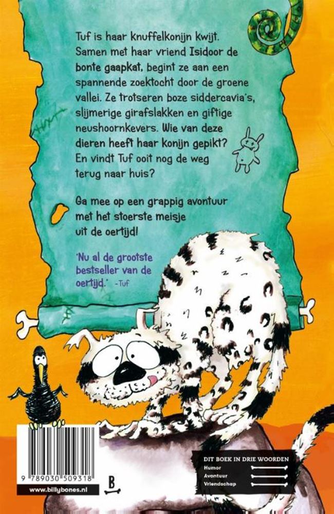 Zien in het klasboek tuf - het stoerste meisje van de oertijd