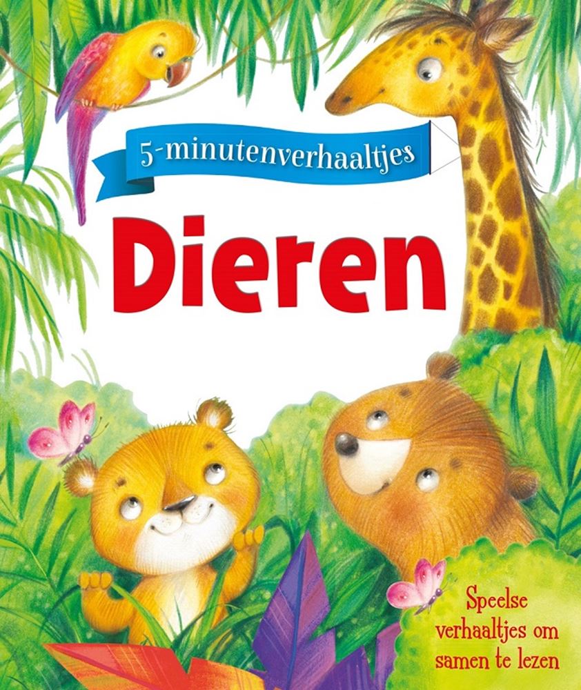Rebo uitgeverij 5 minutenverhaaltjes dieren