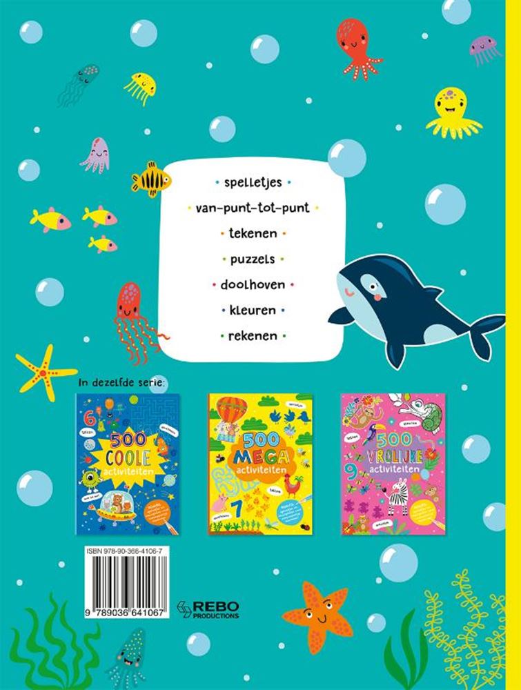 Rebo uitgevers 500 super activiteitenboek